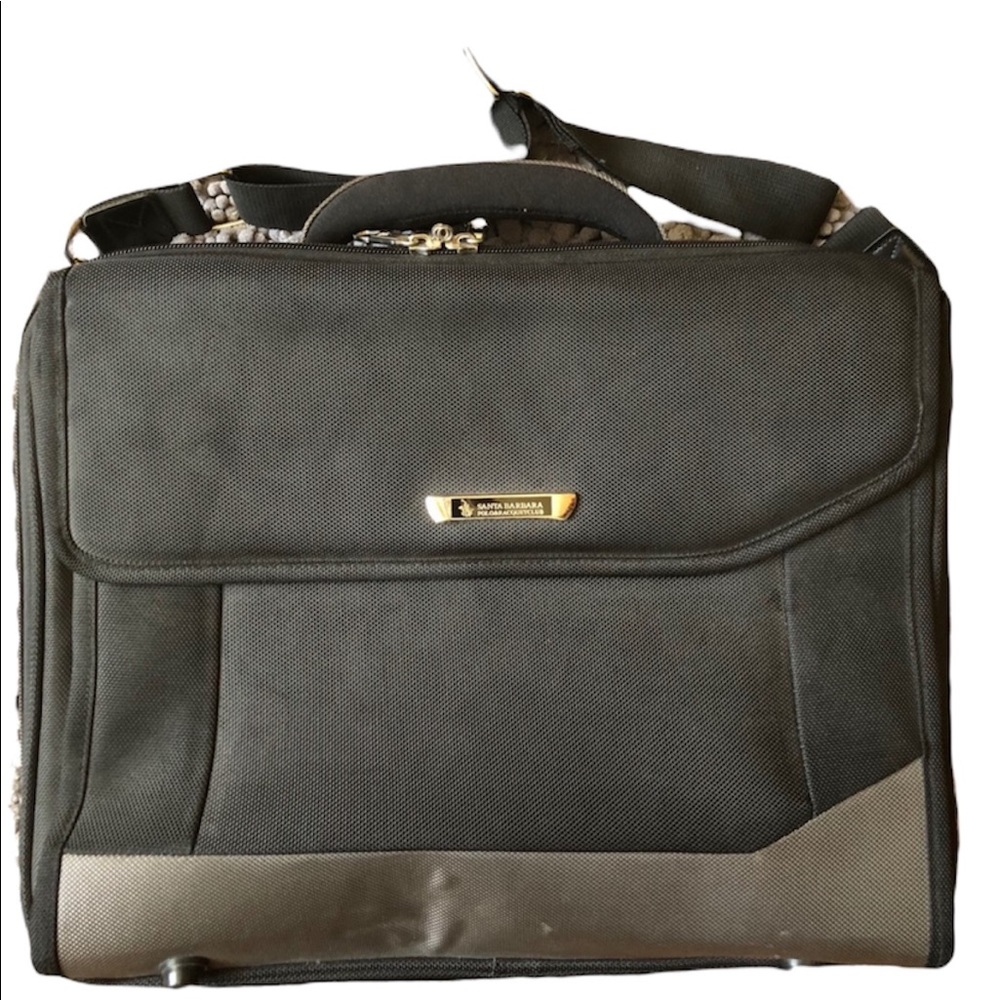 Santa Barbara Polo & Racquet Club Laptop Messenger Crossbody Bag